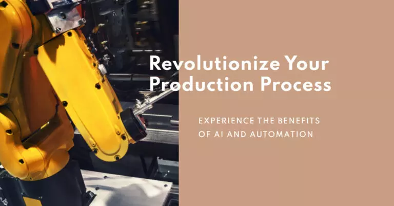 Adaptive automation of production using AI