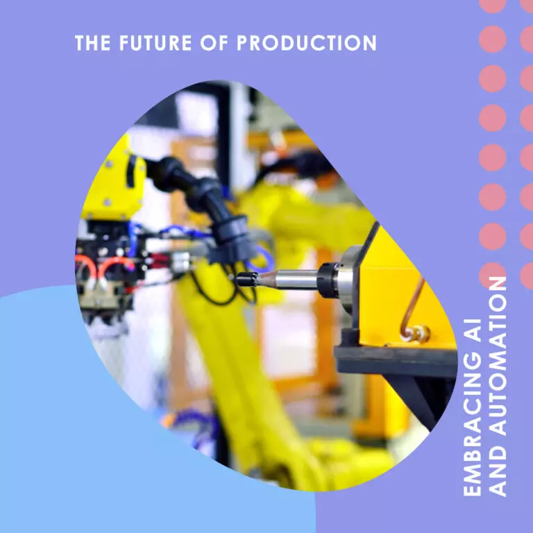 Efficient automation of production using AI