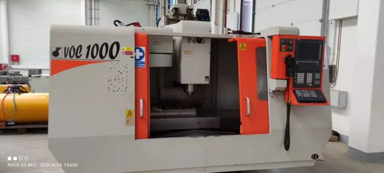 Vertikal-Bearbeitungszentrum VOC 1000 INTOS