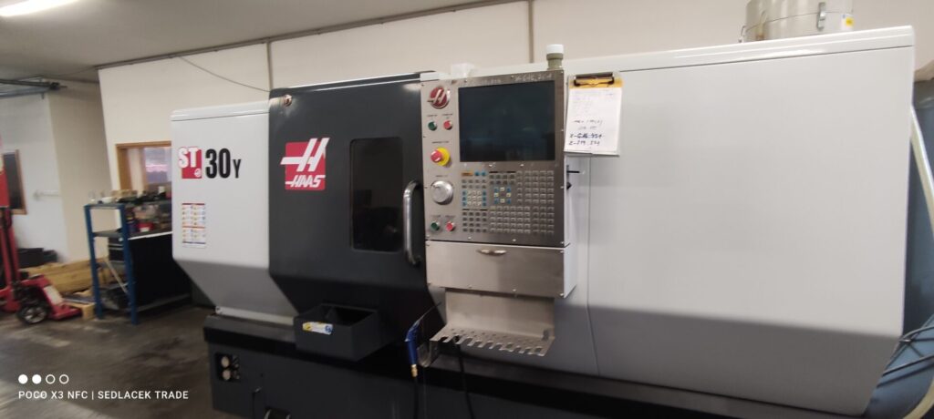 Haas ST 30Y CNC Lathe (2015) – Overall View of the Machine