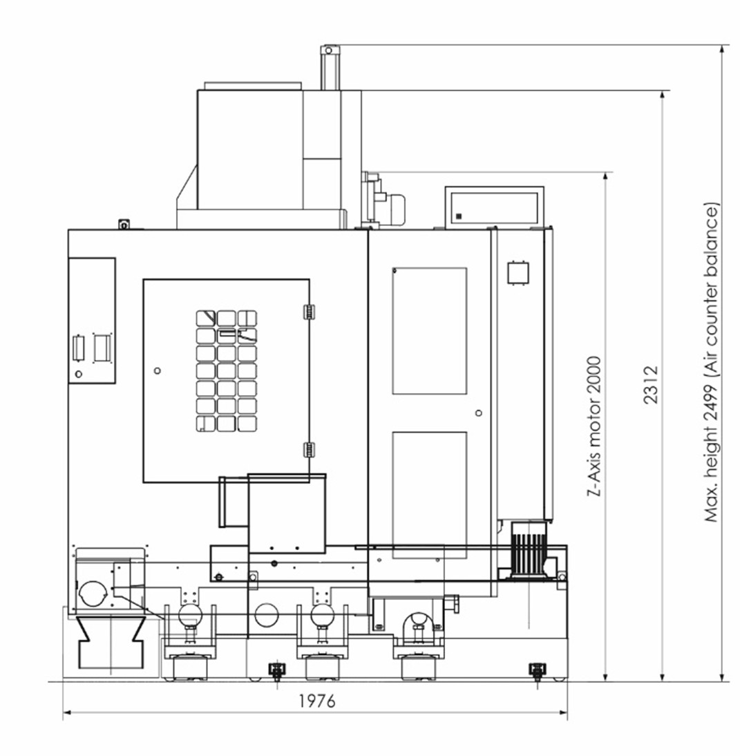 CNC vertikální obráběcí centrum Dugard 760E 5 Dugard 760E 3