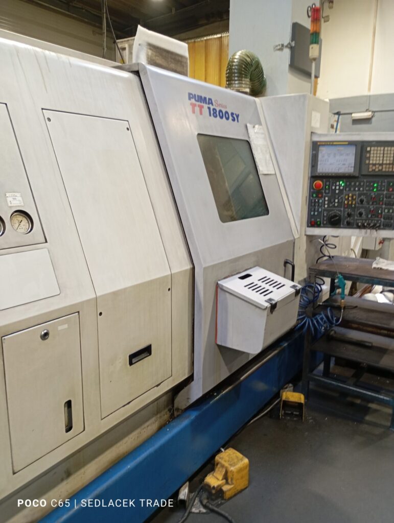 CNC soustruh Doosan Puma TT 1800 SY s řídicím systémem Fanuc 6 Doosan Puma TT 1800 SY 5
