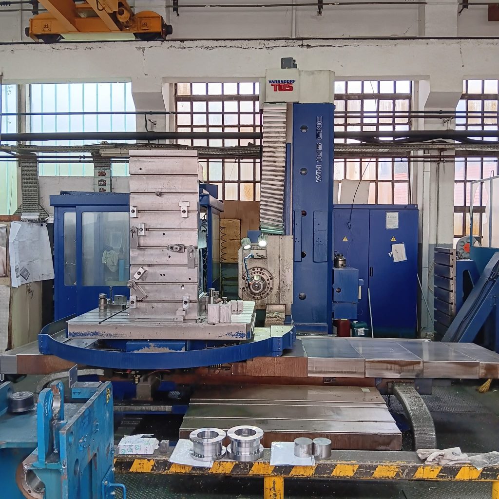 🛠️ Nabídka k prodeji: TOS VARNSDORF WH 105 CNC – výkonný horizontální vyvrtávací stroj s řízením Heidenhain TNC530 2 Tos Varnsdorf WH 105 CNC 1