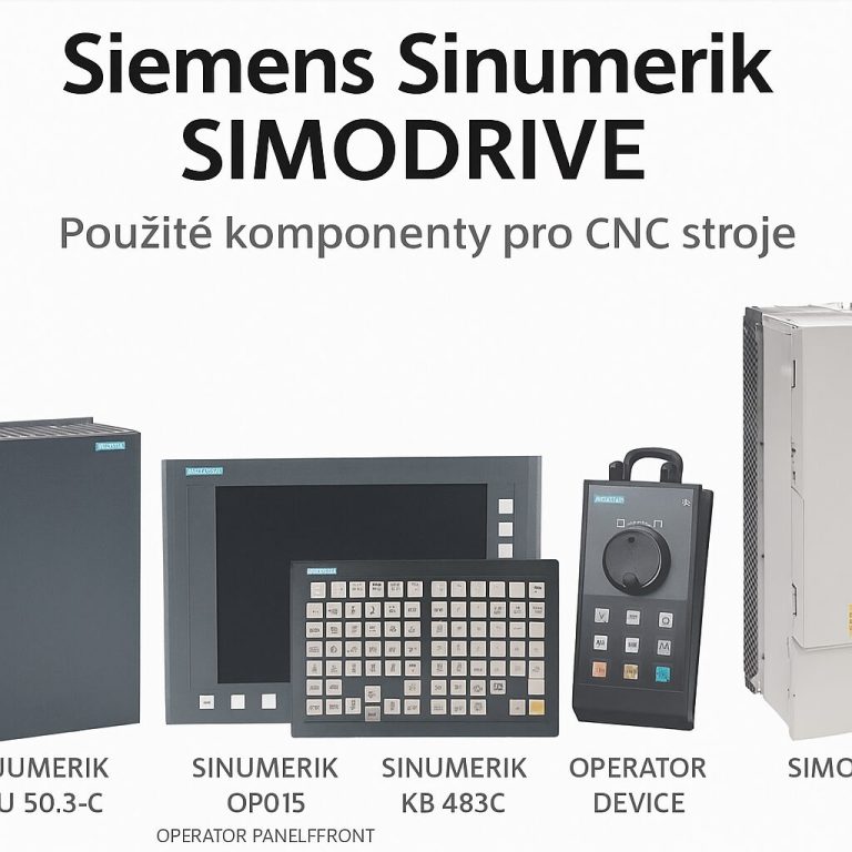 Used Siemens Sinumerik & Simodrive Components – CNC Technology for Modernization and Service