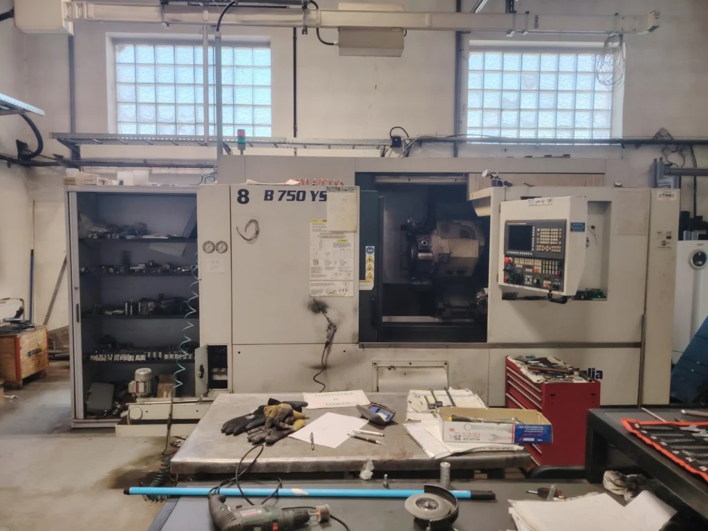 CNC soustruh Biglia B 750 YS (2016) – profesionální stroj s bohatou výbavou 16 Biglia B 750 YS 18