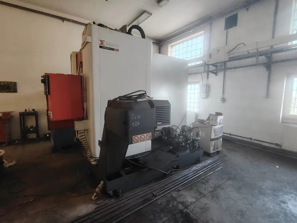 Použité CNC vertikální obráběcí centrum SIGMA COMPACT 5A (2016) 3 IMG 20260225 093505