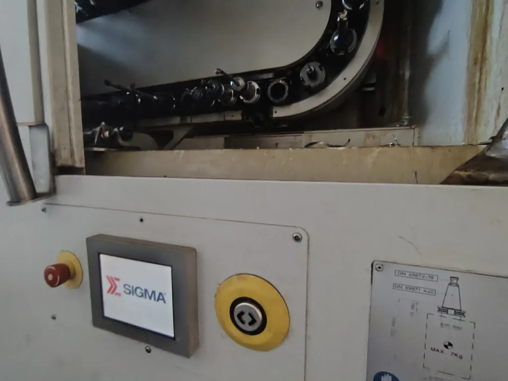 Použité CNC vertikální obráběcí centrum SIGMA COMPACT 5A (2016) 6 IMG 20260225 093631