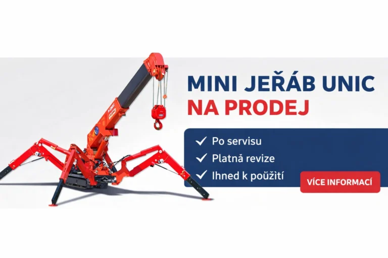 Pásový mobilní jeřáb UNIC URW 095 CR – na prodej