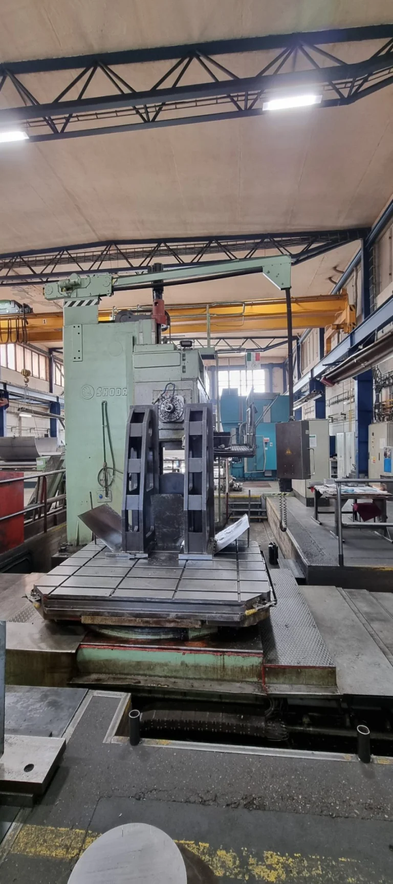 CNC frézovací a vyvrtávací stroj Škoda WI 130 1 20220502 085706