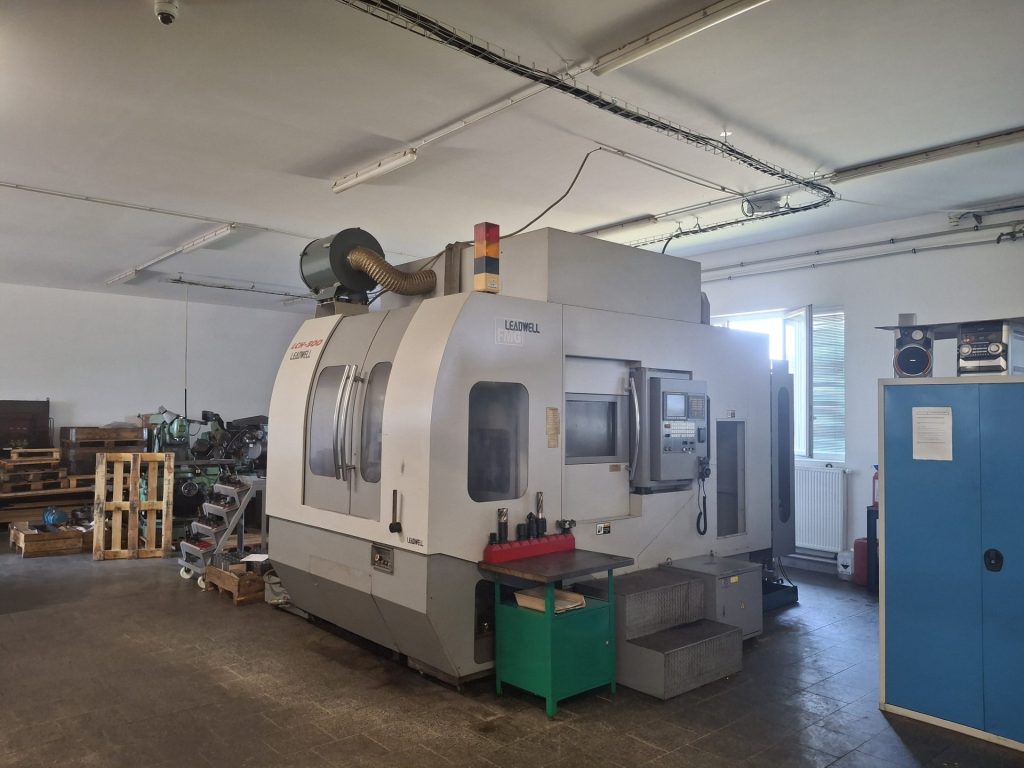 LEADWELL LCH‑500 – HORIZONTAL CNC MACHINING CENTER (2007) 2 LEADWELL LCH‑500 – HORIZONTAL CNC MACHINING CENTER (2007)