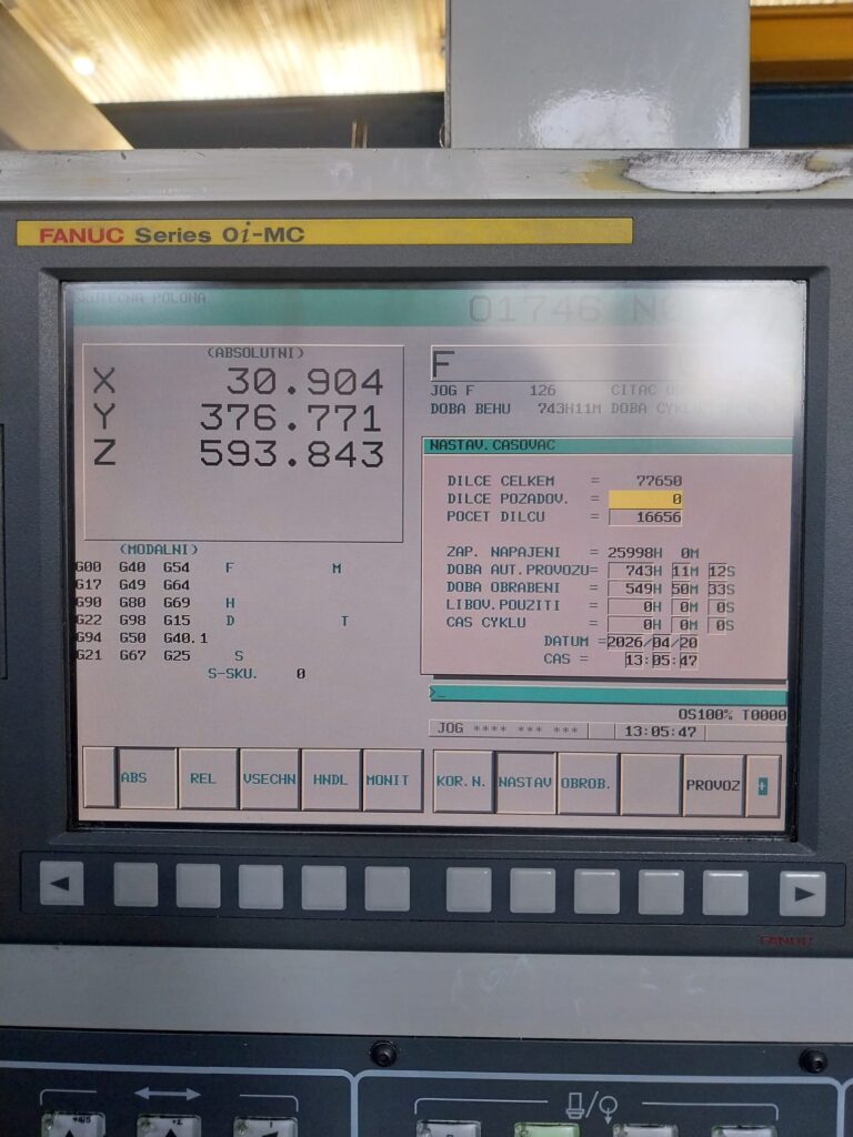 FERMAT VMF 1000 Y-600 CNC 5 FERMAT VMF 1000 CNC 4